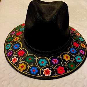 Mexican painted hat